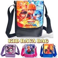 KID RAYA BAG Kid❤Sling beg Raya Puasa Budak Lelaki & Perempuan Terbaru Ready Stock Agen Ali Boboboy 