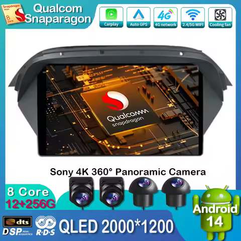 Android 14 Car Radio For Honda Acura MDX 2007 - 2013 Multimedia Stereo Video Player GPS Navigation W