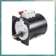 (OAKF) 1Pcs 68Ktyz Mini Gear Motor Ac 220V 28W 2.5R/Min Large Torque Permanent Magnet Synchronous Ge