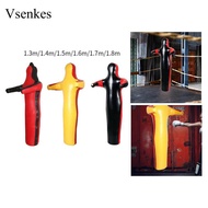 [Vsenkes] Mma Grappling Dummy Unfilled Wrestling Punch Bag Multifunctional Throwing Boxing Bag for M