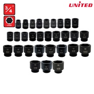 3/4" IMPACT SOCKET 6PT (17mm-55mm)