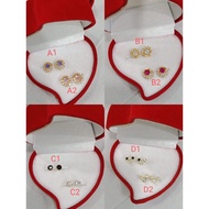 925 Sterling Silver GOLD Earrings