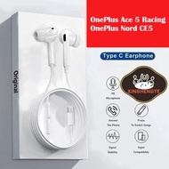 Tai nghe cho Oneplus ACE 5 Racing/Oneplus NORD CE5 tai nghe loại C Oneplus ACE 5 Racing/Oneplus NORD