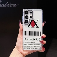 hxh hunter x license Transparent Acrylic Case For Samsung Galaxy S26 S25 Ultra S24 FE S23 Plus A06 A