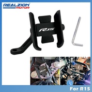 REALZIONMOTOR For Yamaha R15 V3 V4 V2 R15m R15v3 Cell Phone Holder Mobile Phone Bracket Accessories