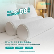 SweePillow Suite Bolster Hotel Memory Foam Premium 80 x 20 cm | Single SP-G001