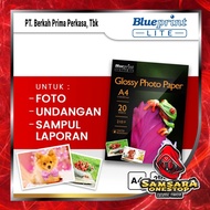 Glossy Photo Paper Photo Paper BLUEPRINT Lite A4 - 10R 210 Micron