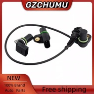 3pcs Intake + Exhaust Cam Camshaft + Crank Position Sensor 12141438081 12141709616 12147518628 for B