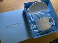 全新英國Wedgwood 純白深刻骨瓷咖啡杯組（Citigold聯名）