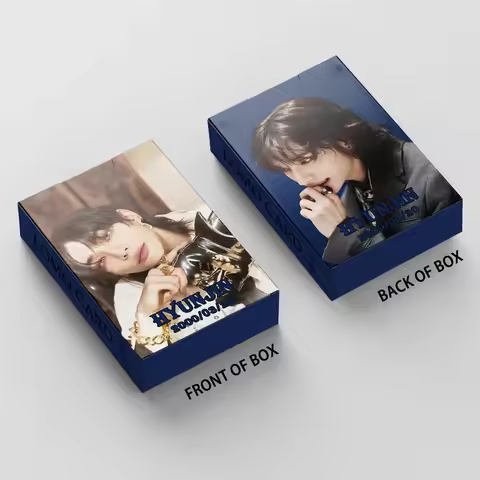 55pcs/Set Kpop HyunJin solo HOP HD Photocards ChangBin IN lomo Cards for Fan Collectible gifts