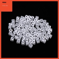[Predolo] 100pcs 5mm Six Sided D6 Dice Dies for Table Games  RPG Gaming Gift Collection