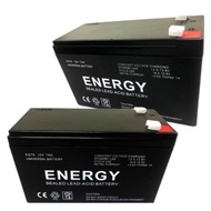 Energy 12V 7AH Rechargeable Seal Lead Acid Backup Battery - Autogate / Alarm