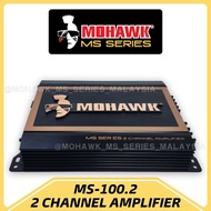 MOHAWK MS-Series 2-Channel Amplifier MS-100.2 Power Amp