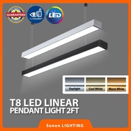 2FT T8 LED Linear light Pendant light Fitting 2FT 60CM c/w T8 LED Tube