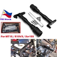 REYGEAKT For Mt15 R15v3 Xsr155 Mt 15 R15 V3 Xsr 155 Motorcycle Frame Slider Protector Guard Cnc 2Pcs