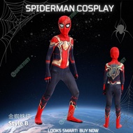 金鋼蜘蛛俠 spiderman cosplay服衫 兒童萬聖節cosplay衫衣服 聖誕節派對裝扮衫 Marvel avenger cosplay衣服 超级英雄cosplay服装 spider man