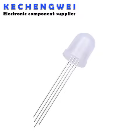 10pcs 10mm 4pins full-color RGB LED Common Anode / Cathode Transparent / Fog F10mm Tri-Color Light E