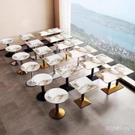 Negotiate Catering Dessert Snack Bar Clear Bar Milk Tea Reception Balcony Light Rock Luxury Table Ro