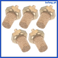 5 Pcs Disco Effect Filter Bubble Stone Air Nozzle Snow Machine 2.30X1.20X1.20CM Golden  bofeng