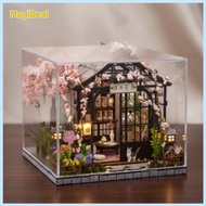 Detailed Design Wooden 3D House Model Kit Creative Gift DIY Cherry Blossom House Kit Full Color Inst