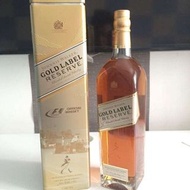 🥃 JOHNNIE WALKER Gold Label Reserve Formula 1 F1 Edition Scotch Whisky 100cl 1L 40% vol NEW 全新 威士忌 醇