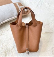 Hermes Picotin 18 gold 銀