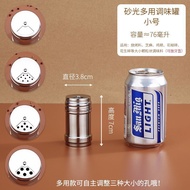 Practical Style Barbecue Seasoning Sprinkler Seasoning Sprinkler Stainless Steel Jar Sprinkler Peppe