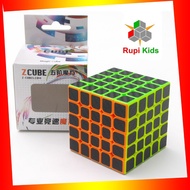 Rubik 5x5 ️Carbon Z-Cube ️ Fiber sticker 5x5x5