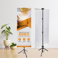 Tripod Bunting / X-Stand Display with Printing (High Resolution)