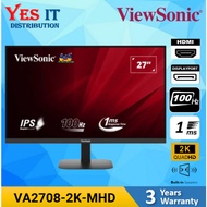 VIEWSONIC 27" VA2708-2K-MHD / VA2708-4K-MHD / VX3276-2K-MHD / 32" VA3209-2K-MHD