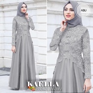 KAELA DRESS BRUKAT Baju Gamis Wanita Terbaru 2020 Dress Wanita Elegant