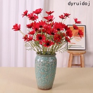 DYRUIDOJ Artificial Daisy Flowers, Long Branch Natural Simulation Silk Small Daisy Flowers, High-qua