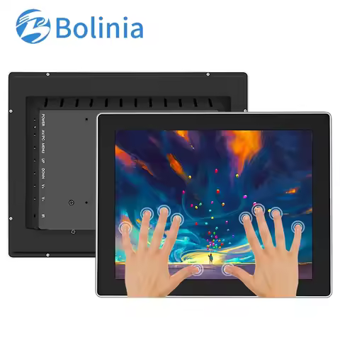 Custom 15.6 27 29 32 43 Inch Capacitive Embedded Display Industrial Touch Screen Panel Open Frame Wa