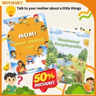 MOM WHAT SHOULD I DO ? Study Book Encyclopedia 8 Topics for Children 4-14 Years Old COLOR PRINTED