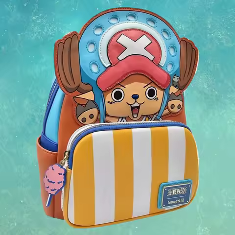 One Piece Chopper Figural Mini Backpack