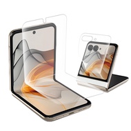 【アンチグレア フィルム】motorola razr 50 ultra 保護フィルム 軟 TPU素材 motorola razr 50 ultra保護フィルム 貼り付け簡単/全面保護/気泡ない/指紋防