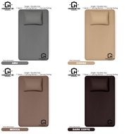 Homegift Single Set Motif Bed Sheet POLOS 90X200X15 - 90X200X20 - 90X200X25 - 90X200X30