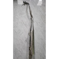 H2 POWER PIPE FOR WAVE 125/XRM 125 STAINLESS