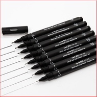 LINE PEN UNI PIN 200 Black Ink WATERPROOF ANTI-MATT DRAWING INKING, DOODLE, LINEART,..