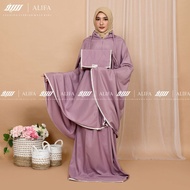 YASHA20 2in1 Micro Cotton Travel Telekung Prayer suit with Pouch Sejadah