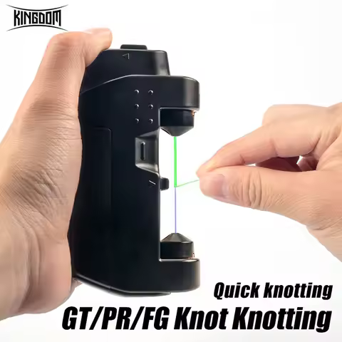 Kingdom Hot Electric Knotter Fishing Tools ASSIST GT PR FG Knot Knotting Machine Fishing Bobbin Wind