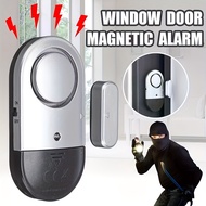 3 Pack Home Security Door Window Alarm 120Db Magnetic Triggered Sensors For Home Office Safety  3 Pe