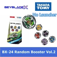 Takara Tomy Beyblade-X Bx-24 Random Booster Vol.2 - 6 Pcs Full Set