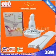KYZUKU 38 WATT HANGING FAN HY-980 JUMBO CEILING FAN 3 BLADES