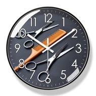 Wall Clock Silent Quartz Clock Fashion Silent Sweeping Second Quartz Clock Beauty Salon Clock Club