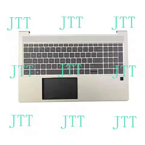 N01933-001 For HP Probook 450 455 G9 Palmrest With Backlit US Keyboard Sliver