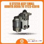 K Starter Assy Small Kubota Dc60/70 17123-63016 For Combine Harvester