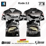kaos jersey mancing ikan lele lengan panjang custom nama dan logo terbaru mosub custom Kode 2.2