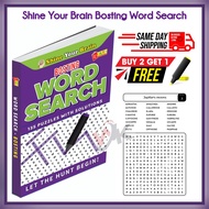 Shine Your Brain Bosting Word Search | Buku Puzzle | Kids Activity | Word Game | Word Puzzle