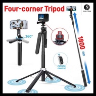 Jcam P180 Plus Selfie Stick Super Long 180cm Monopod With Bluetooth Remote Control Fill Light